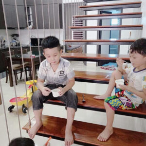 Cầu thang dây cáp tăng đơ