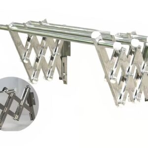 Giàn phơi gắn tường hệ inox kéo ngang Giàn phơi Smarthome HP- 68B