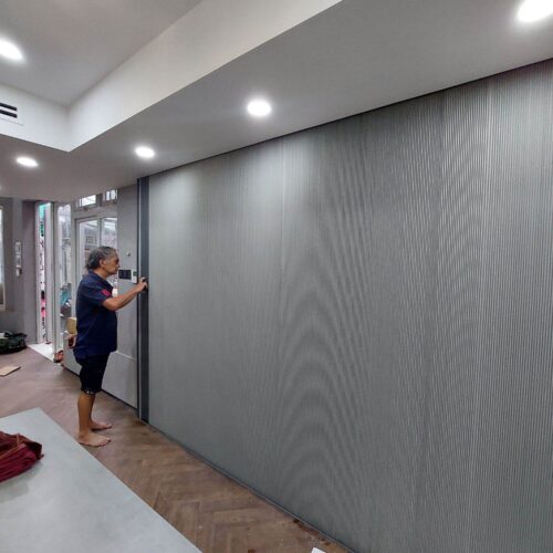 Vách ngăn lạnh điều hòa phòng khách đẹp nhất tại Cửa Chống Muỗi Giàn phơi Smarthome - Ảnh 3