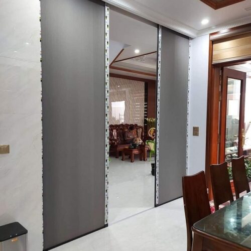 Vách ngăn lạnh điều hòa phòng khách đẹp nhất tại Cửa Chống Muỗi Giàn phơi Smarthome - Ảnh 2