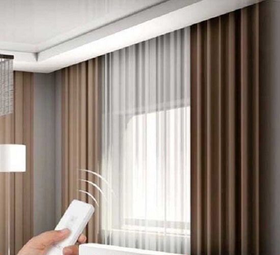 Rèm Vải động cơ điều khiển