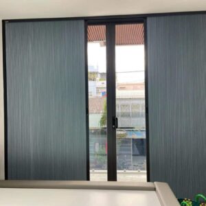 Vách Cửa Xếp Tổ Ong Chống Nắng, Cản Nhiệt Cho Cửa Kính Lớn